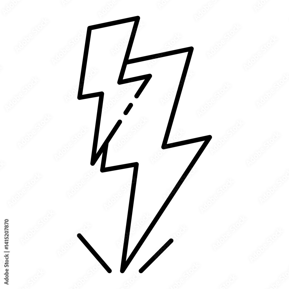 Fototapeta premium energy icon