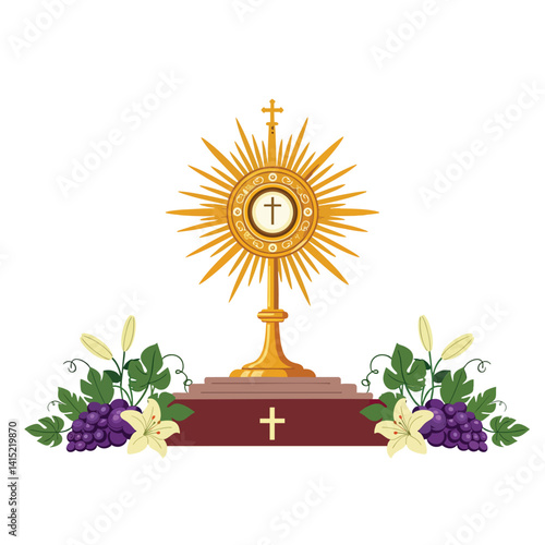 Adobe IllustraHappy Corpus Christi: Celebration of Faith and Unitytor Artwork