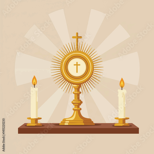 Adobe IllustraHappy Corpus Christi: Celebration of Faith and Unitytor Artwork