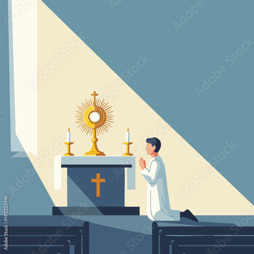 Adobe IllustraHappy Corpus Christi: Celebration of Faith and Unitytor Artwork