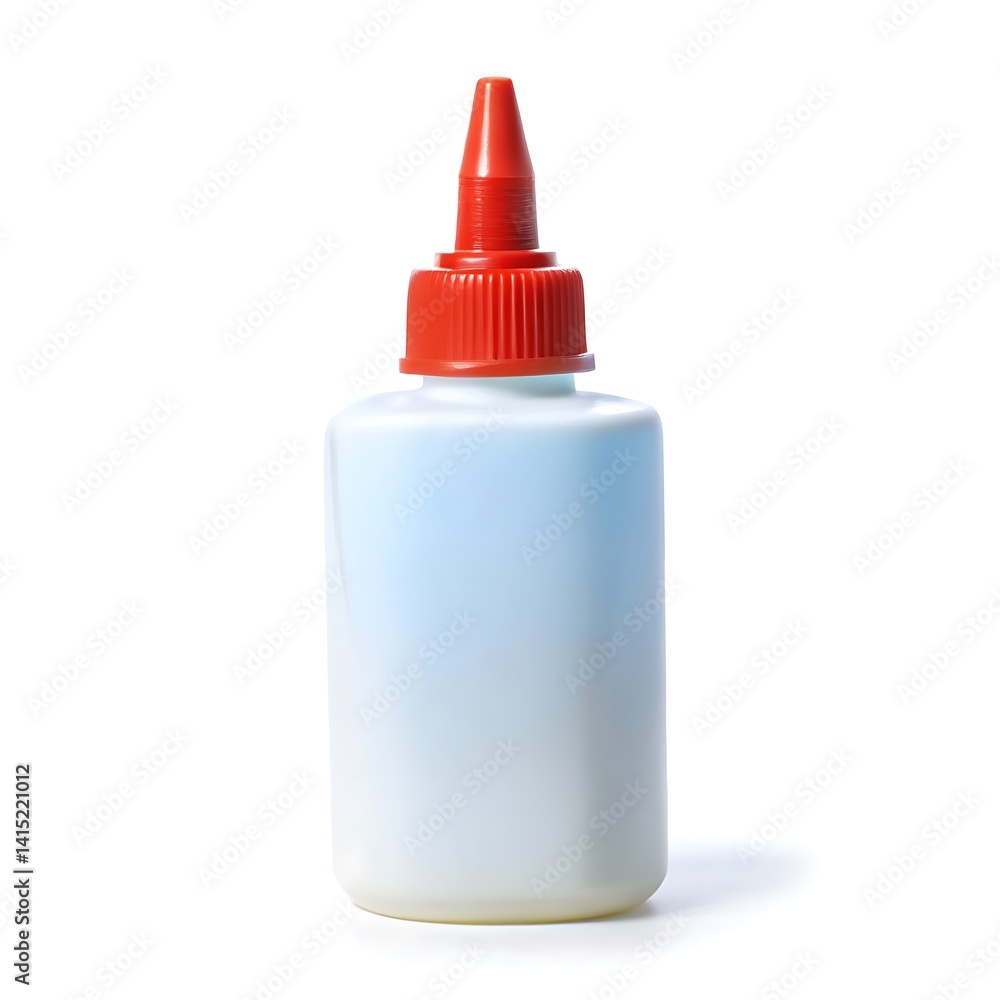 Glue bottle isolated on white background Glue bottle isolated on white background