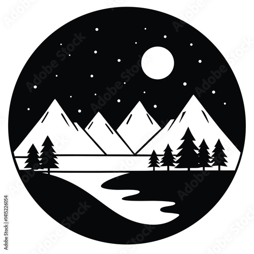 Serenity Relaxing Mood Graphic  