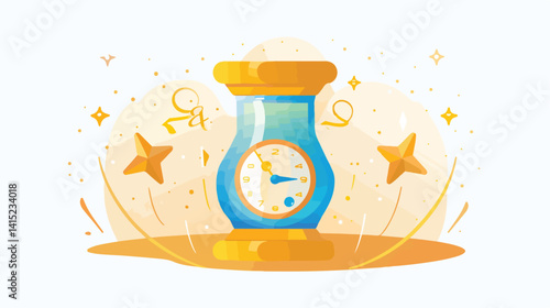 Countdown Timer Icons Illustration for Time Management and Deadlines