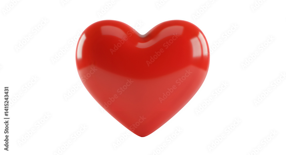 red heart isolated on white, PNG red heart isolated on white, PNG