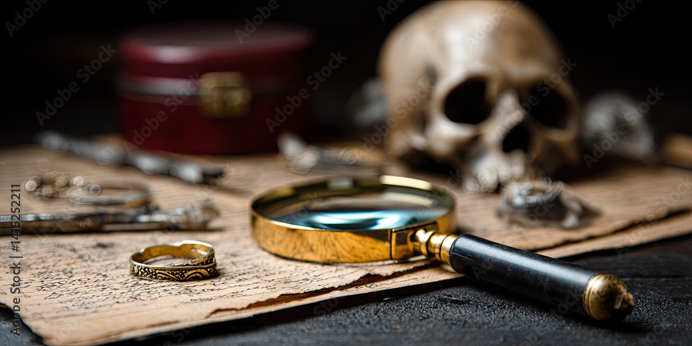 Fingerprint screen analysis at crime scene, forensic science investigation, mystery solving, evidence review in lab setting Fingerprint screen analysis at crime scene, forensic science investigation, mystery solving, evidence review in lab setting