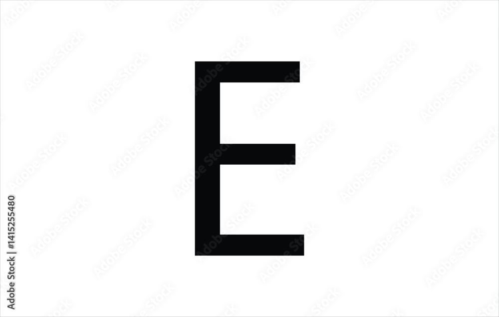 Obraz premium Elegant Letter E logo Vector Template Initial Letter E Logo Design Vector Template. Creative And Modern E logo