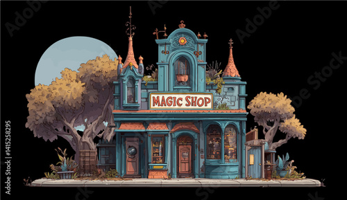 Enchanted Magic Shop: A Mystical Place of Wonders
