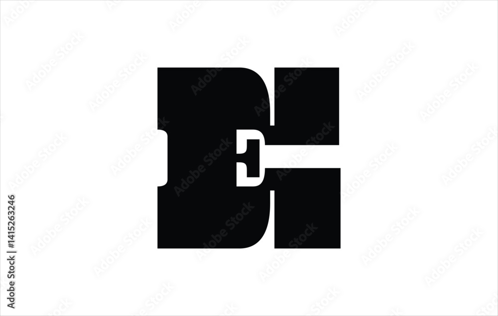 Template Initial Letter E Logo Design Vector Template. Creative And Modern E logo Template Initial Letter E Logo Design Vector Template. Creative And Modern E logo