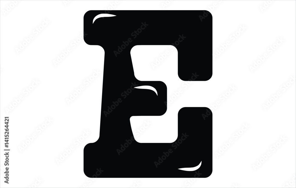 Template Initial Letter E Logo Design Vector Template. Creative And Modern E logo Template Initial Letter E Logo Design Vector Template. Creative And Modern E logo