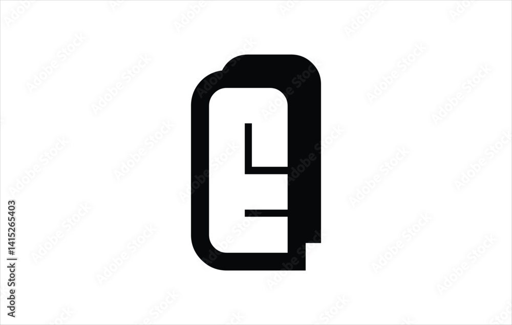 Template Initial Letter E Logo Design Vector Template. Creative And Modern E logo Template Initial Letter E Logo Design Vector Template. Creative And Modern E logo
