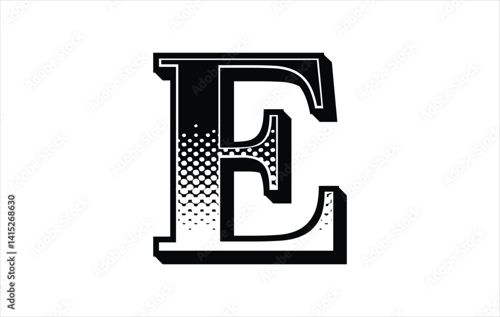 Template Initial Letter E Logo Design Vector Template. Creative And Modern E logo Template Initial Letter E Logo Design Vector Template. Creative And Modern E logo