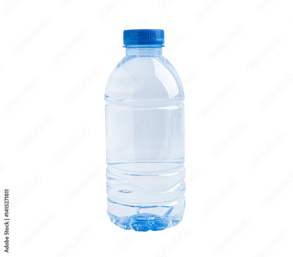 Plastic water bottle isolated on white background with clipping path. Plastic water bottle isolated on white background with clipping path.