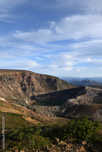 Obraz na płótnie Zao mountain ridge, Miyagi, Yamagata, Japan w salonie