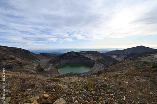 Obraz na płótnie Zao mountain ridge, Miyagi, Yamagata, Japan w salonie