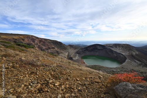 Obraz na płótnie Zao mountain ridge, Miyagi, Yamagata, Japan w salonie