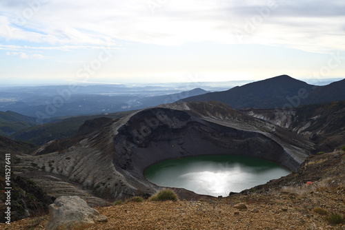 Obraz na płótnie Zao mountain ridge, Miyagi, Yamagata, Japan w salonie