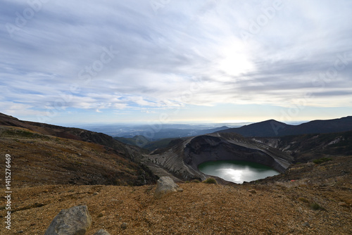 Zao mountain ridge, Miyagi, Yamagata, Japan