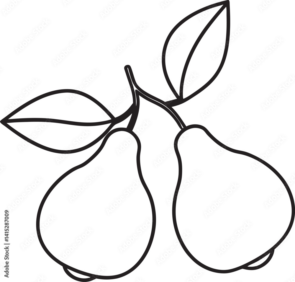 Sketch of twig silhouette File Sketch of twig silhouette File
