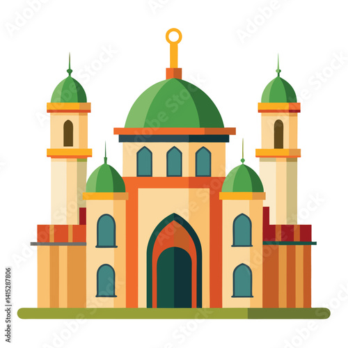 Wallpaper Mural Religion building with white background Torontodigital.ca