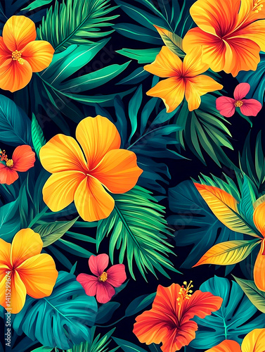 background with flowers