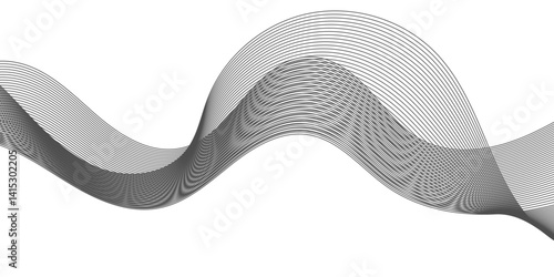 Stylized line art background.Abstract. Digital frequency track equalizer. lines created using blend tool. 
