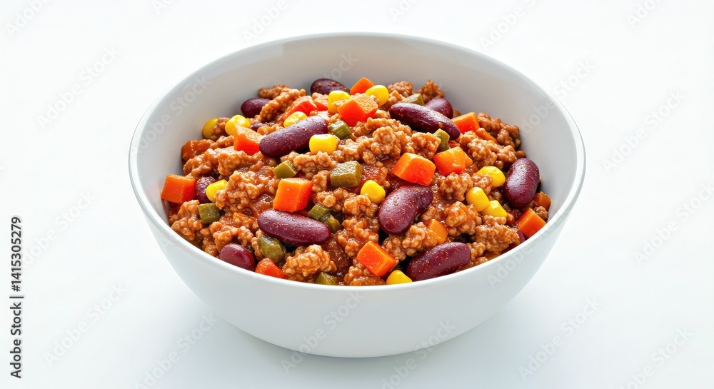 Healthy Chili Con Carne Lighter Version with Lean Meat Added Vegetables Nutritious Bowl Meal Healthy Chili Con Carne Lighter Version with Lean Meat Added Vegetables Nutritious Bowl Meal