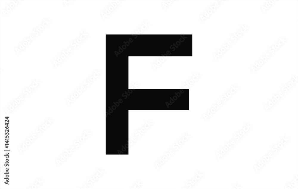 Obraz premium Elegant Letter F logo Vector Template Initial Letter F Logo Design Vector Template. Creative And Modern F logo