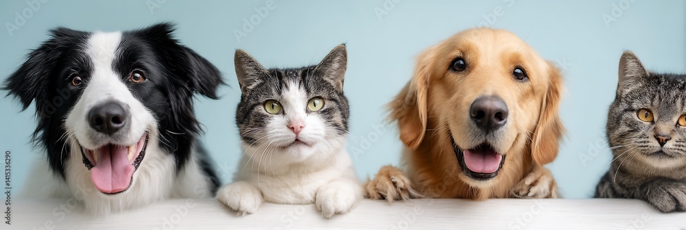 Friendly Pets Leaning Friendly Pets Leaning
