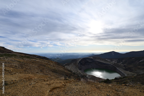 Zao mountain ridge, Miyagi, Yamagata, Japan