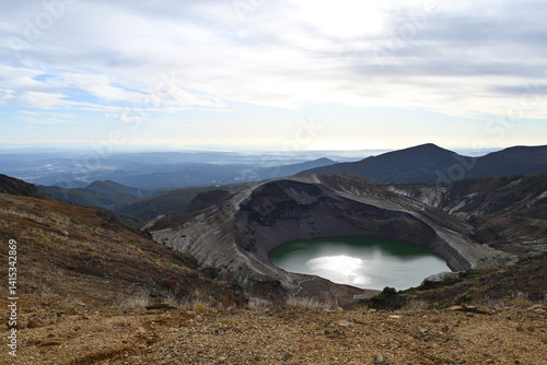 Obraz na płótnie Zao mountain ridge, Miyagi, Yamagata, Japan w salonie