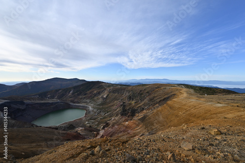Zao mountain ridge, Miyagi, Yamagata, Japan