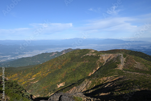 Obraz na płótnie Zao mountain ridge, Miyagi, Yamagata, Japan w salonie