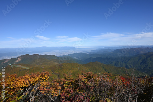 Zao mountain ridge, Miyagi, Yamagata, Japan