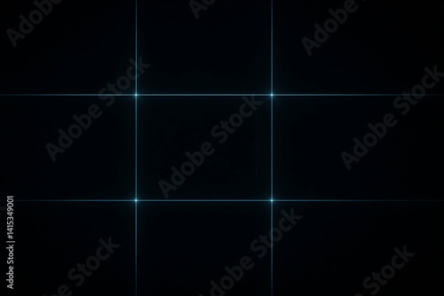Abstract grid pattern with glowing lines.