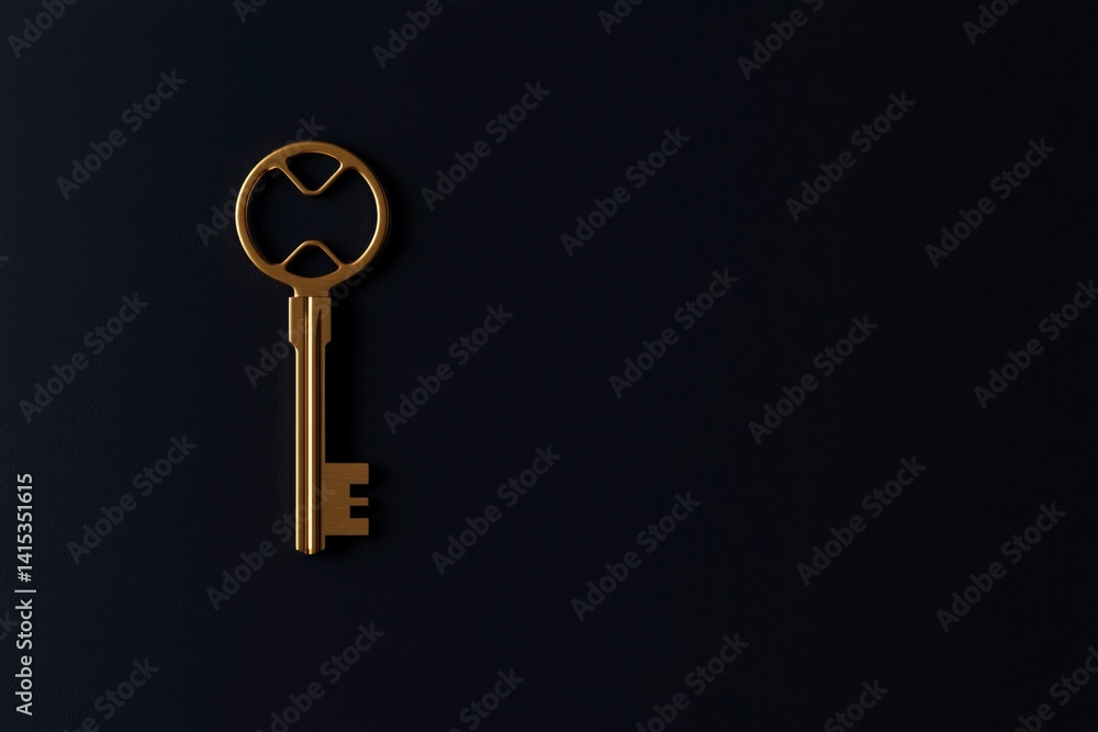 Antique key on dark background (1) Antique key on dark background (1)