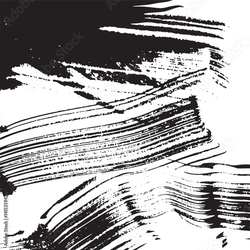 Ink Style Handcrafted Texture –Vector