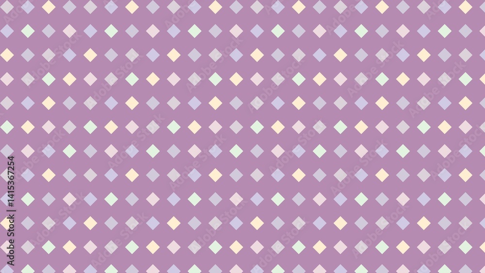 Delicate pastel diamond pattern on a mauve background (2) Delicate pastel diamond pattern on a mauve background (2)