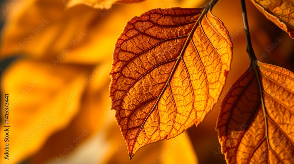 Autumn leaves bask in golden light, showcasing nature's vibrant transformation, bringing warmth and beauty to the fall season. Autumn leaves bask in golden light, showcasing nature's vibrant transformation, bringing warmth and beauty to the fall season.