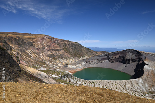 Zao mountain ridge, Miyagi, Tochigi, Japan
