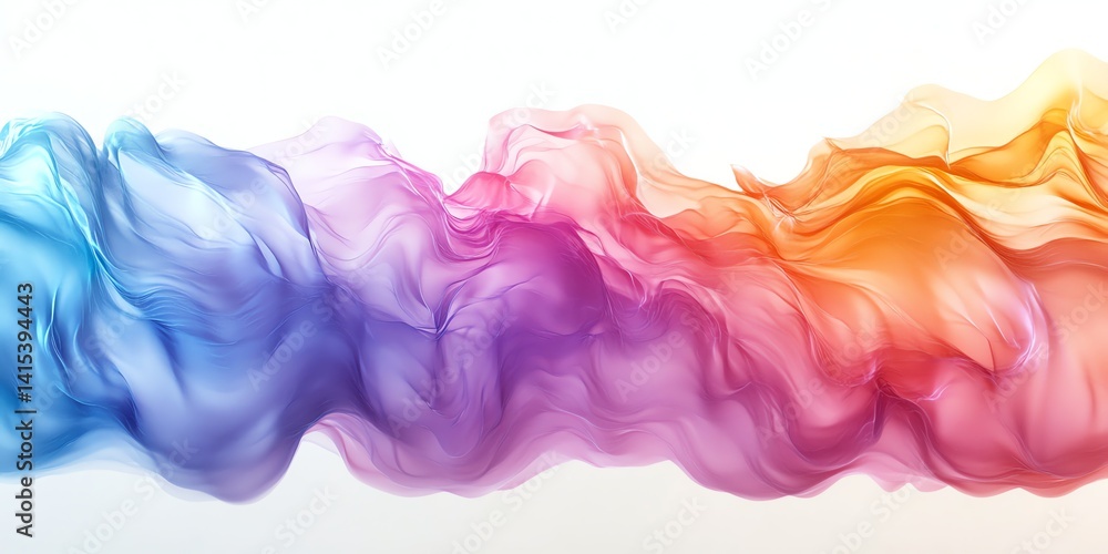 Vivid abstract waves blend smoothly in shades of blue, purple, pink, and orange creating a dynamic visual appeal Perfect for digital art and graphic design projects Vivid abstract waves blend smoothly in shades of blue, purple, pink, and orange creating a dynamic visual appeal Perfect for digital art and graphic design projects