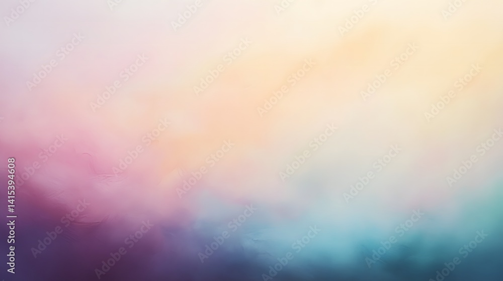 Ethereal Landscape: A Dreamlike Fusion of Mist and Color Ethereal Landscape: A Dreamlike Fusion of Mist and Color