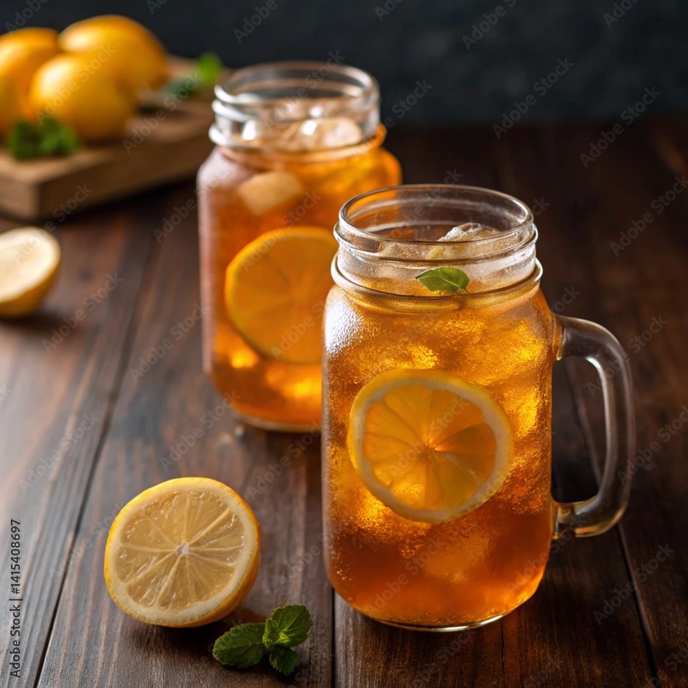 tea and lemon tea and lemon