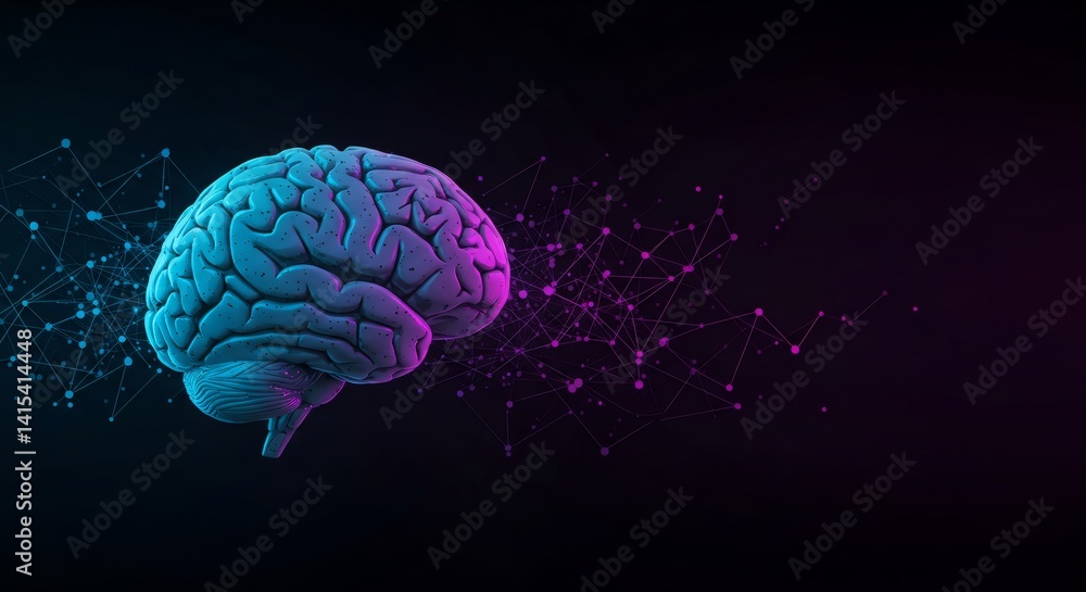 Digital brain transformation concept. Artificial intelligence and machine learning visualization. Neural network and deep learning technology. Futuristic AI innovation. Digital brain transformation concept. Artificial intelligence and machine learning visualization. Neural network and deep learning technology. Futuristic AI innovation.
