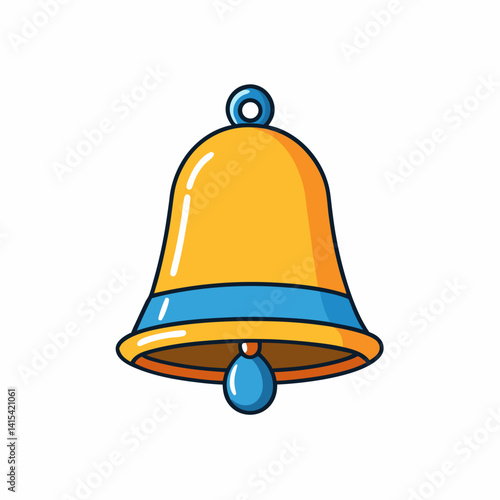 bell simple design vector 