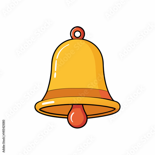 bell simple design vector 