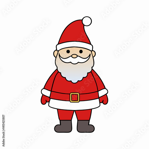 cartoon santa claus
