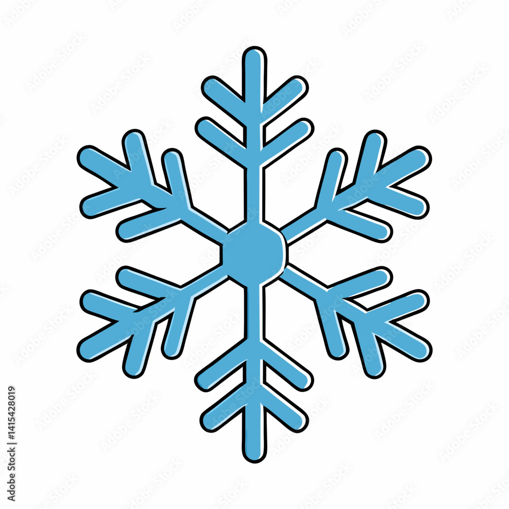 snowflake vector illustration snowflake vector illustration