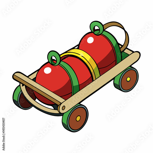 sleigh bells vector 