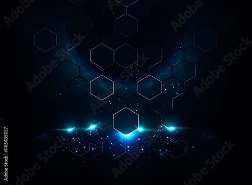 Cybernetic Dreamscape: Futuristic Tech Hive