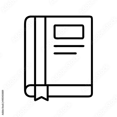Book illustration open book icon reading icon book vector graphic study guide book symbol icon